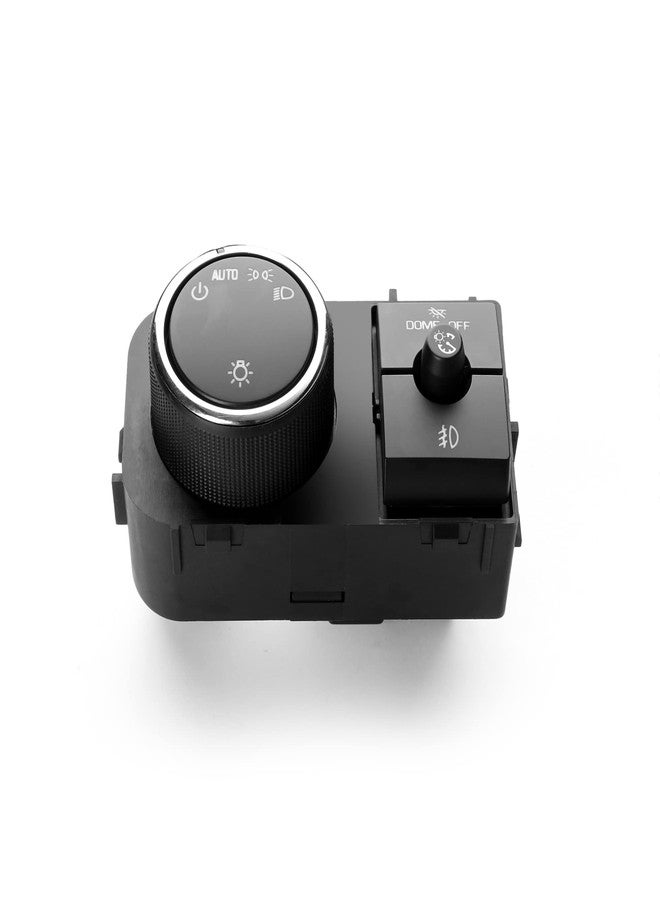 SOAESCN Headlight Dimmer Switch Assembly for 2007-2014 Chevy Avalanche Silverado Suburban Tahoe GMC Sierra Yukon XL, Fog Light Switch Dome Headlamp Switch 25858705 15096895 15926099 - Image 5